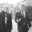 Andrej Babiš a Daniel Herman v bývalé věznici (foto:rb)