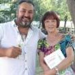 Marie Plačková a František Pavlica v Hluku před křtem své knížky