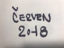 ČERVEN 2018